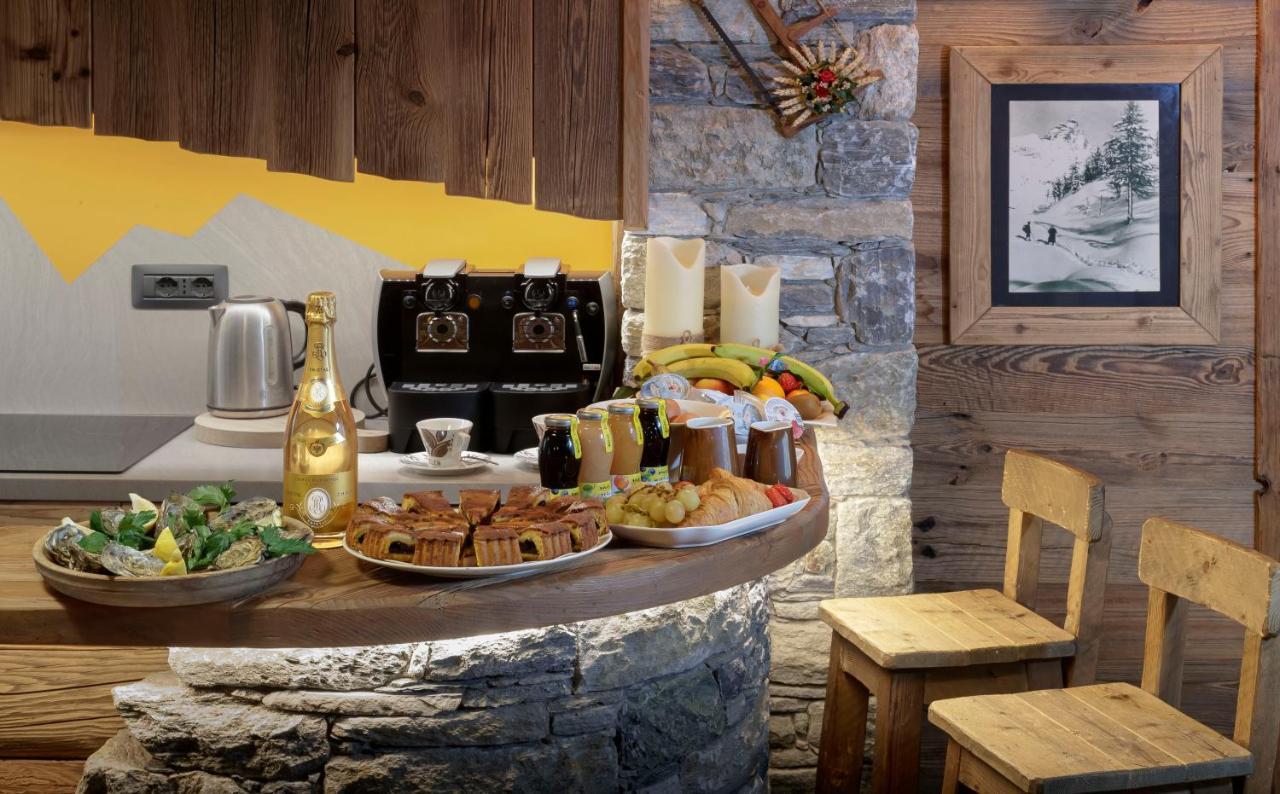 Chalet Matterhorn Francois - Central Ski Chalet With Spa And Breakfast, 100Mt Lift เบรยล์-แชร์วิเนีย ภายนอก รูปภาพ